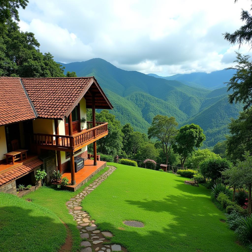 Scenic View of a Coorg Homestay