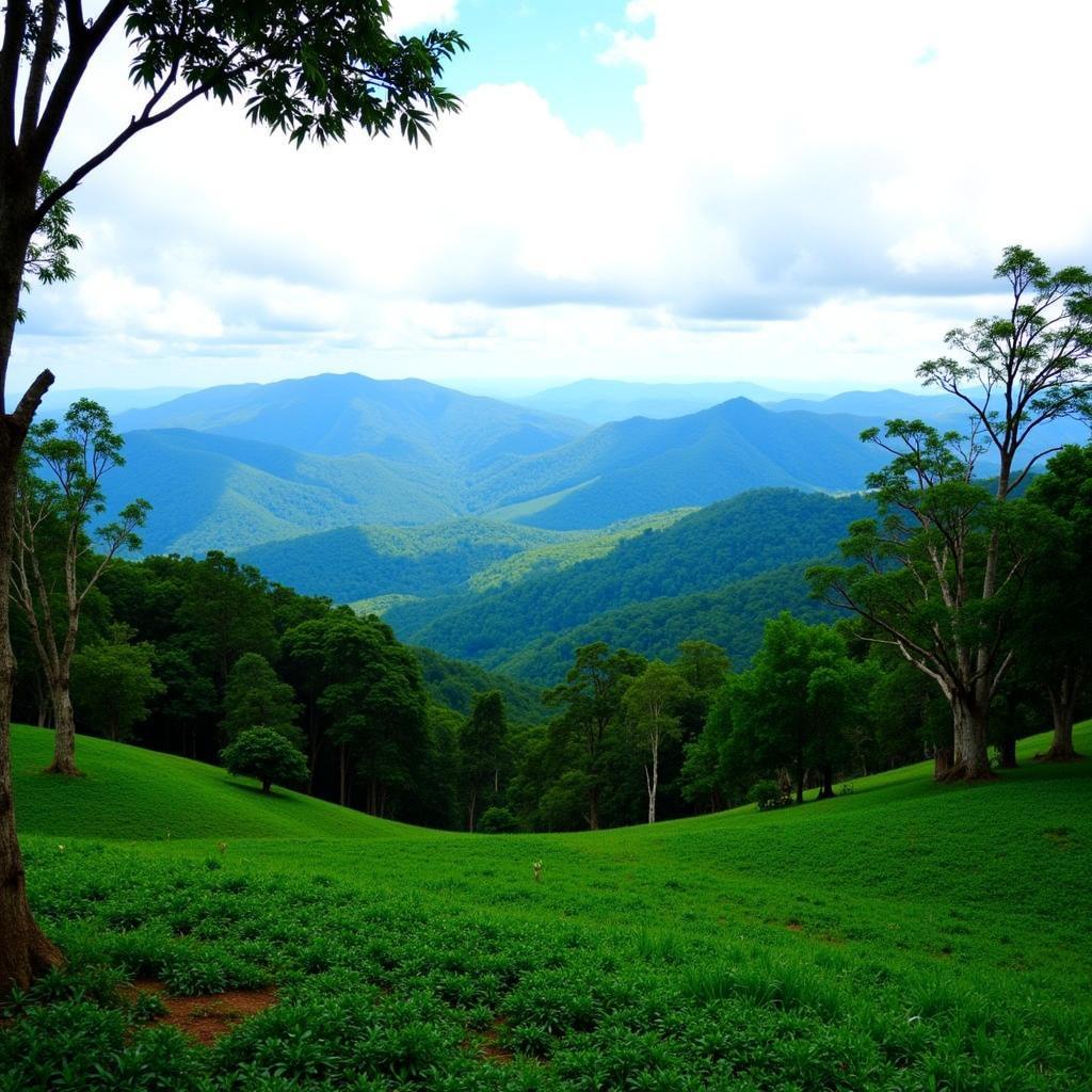 Coorg Landscape from Homestay