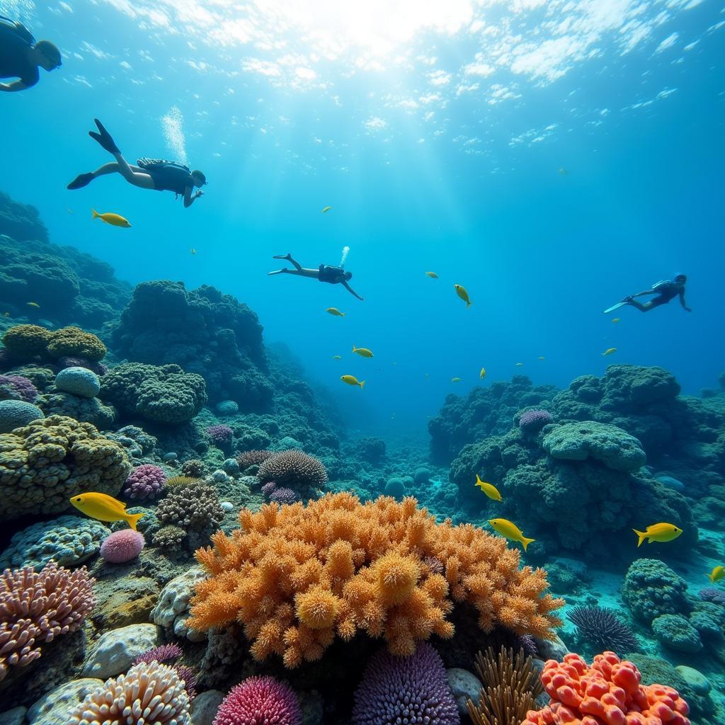 Snorkeling in the Coral Reefs of Cu Lao Cham