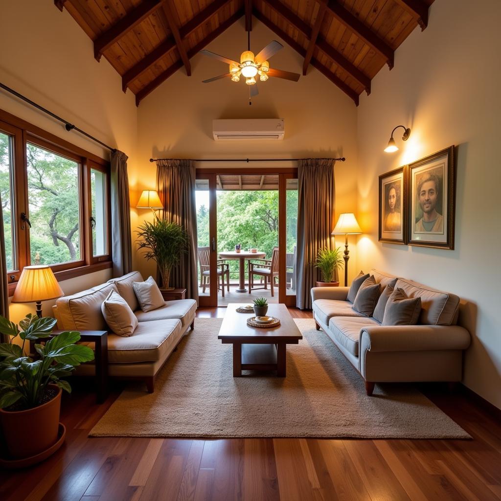 Cozy Living Room in a D Shire Villa Homestay