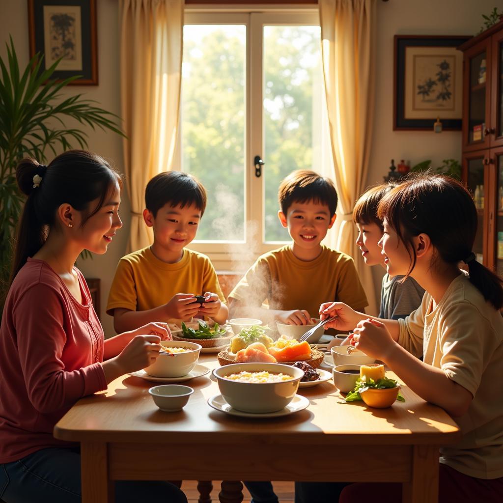 Da Nang Homestay Family Breakfast