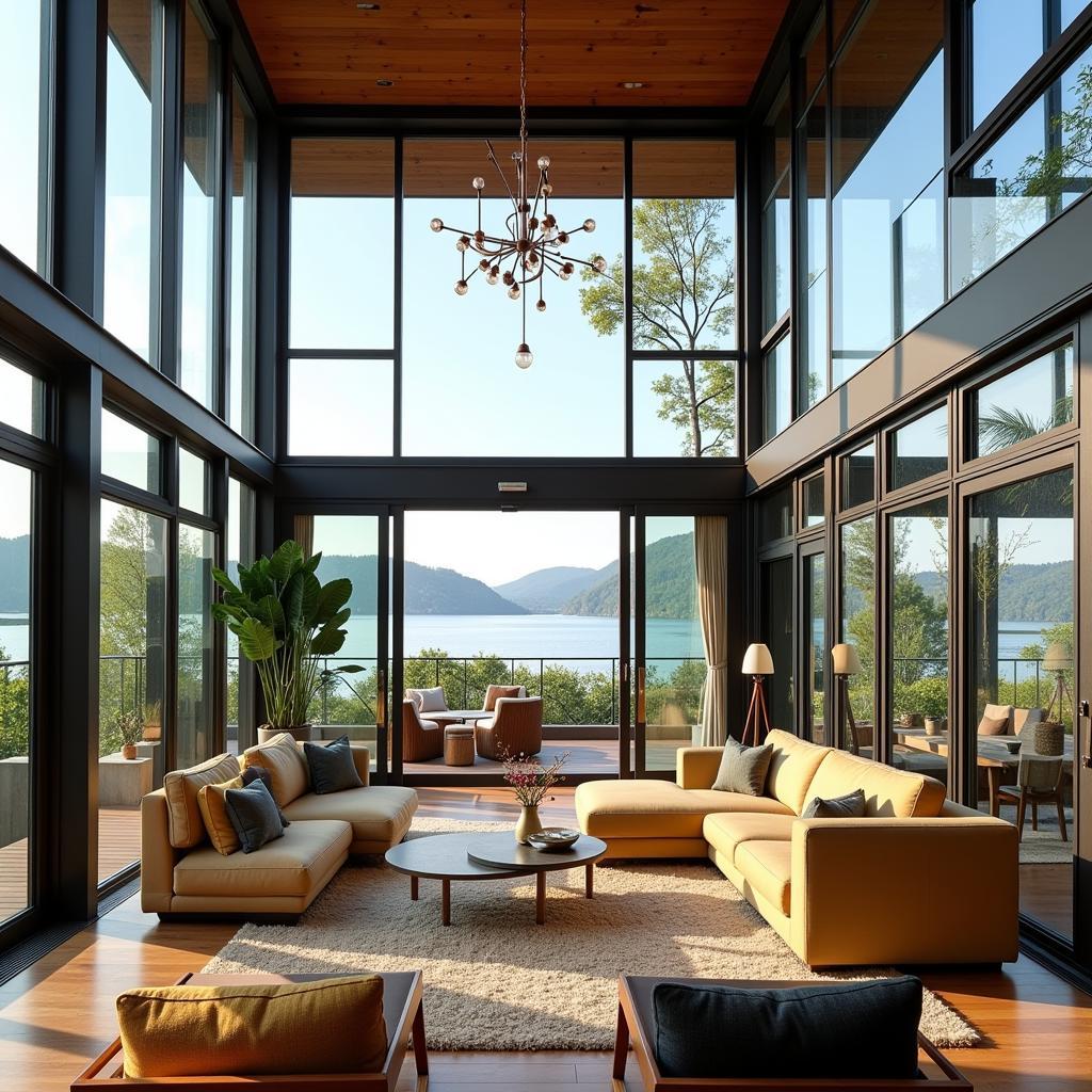 Dalat Glass House Interior