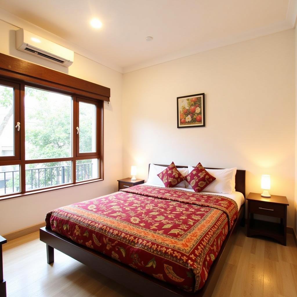 Delhi Homestay Bedroom