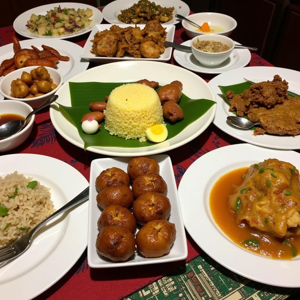 Delicious Malaysian Food as Part of the Homestay Experience