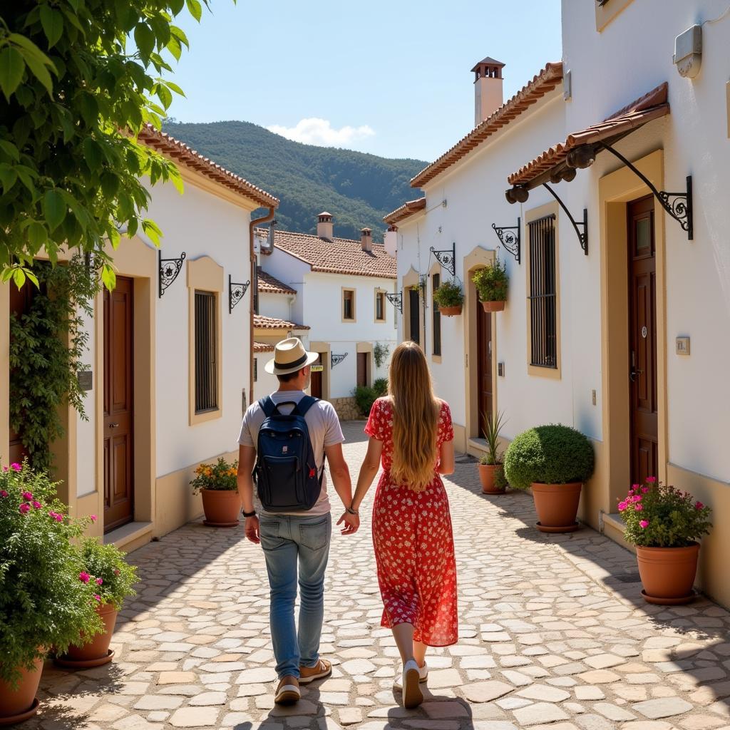 Exploring an Andalusian Village with a Homestay Guide