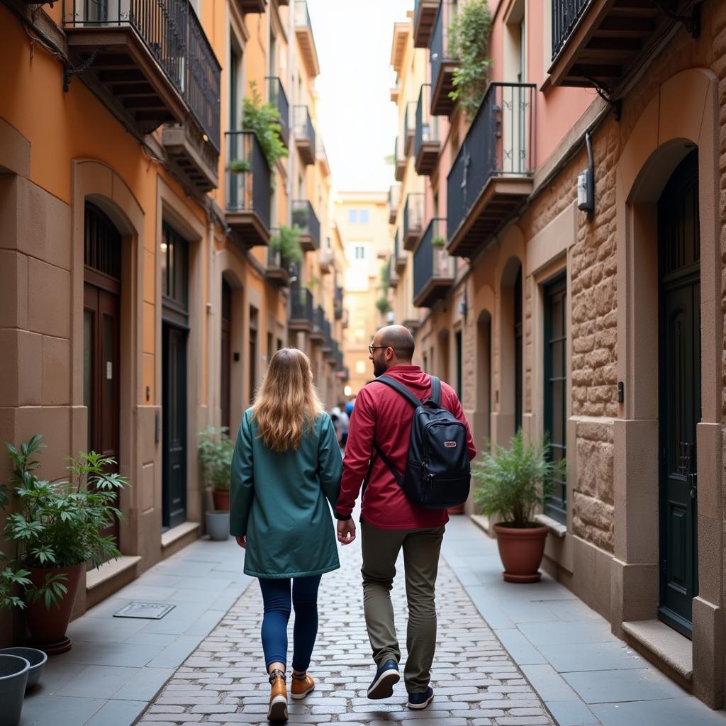 Exploring Barcelona with a Local Host