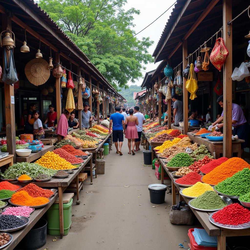 Discovering local markets near Jogja