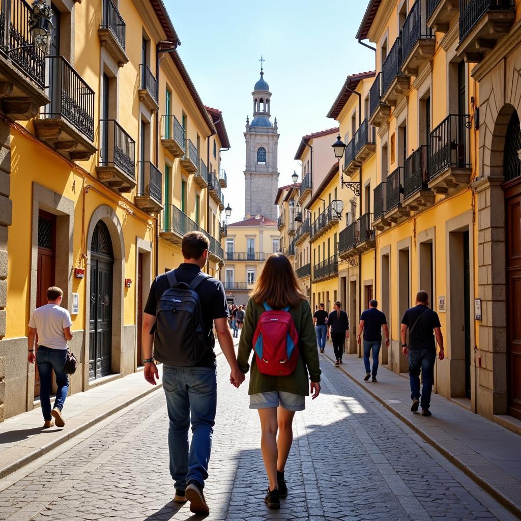 Exploring a Spanish City with a Local Host