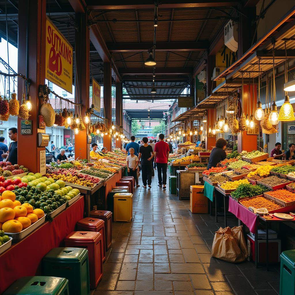 Exploring Taman Setapak's Vibrant Local Market