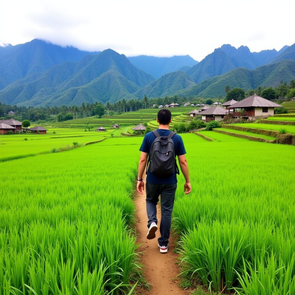 Exploring the Lush Rice Terraces of Toraja