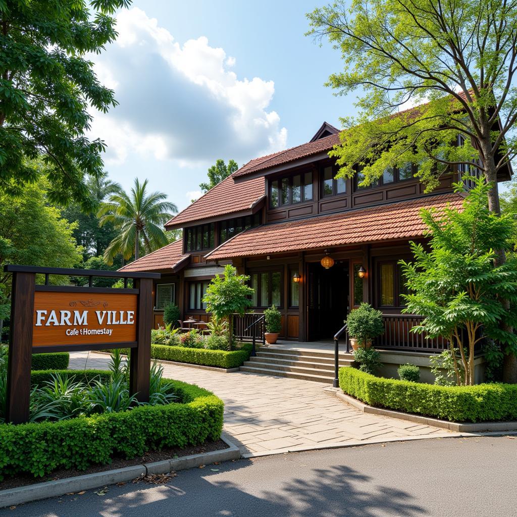 Farm Ville Cafe & Homestay Exterior