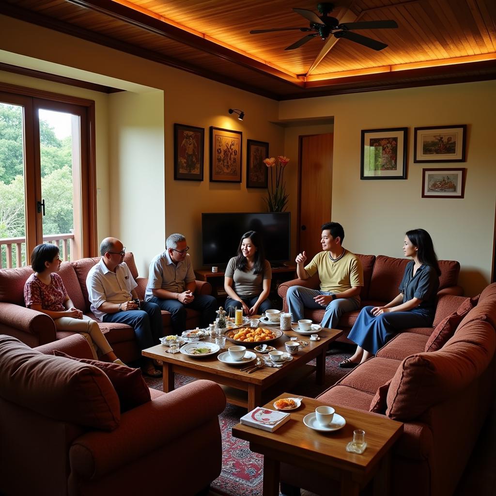 Cozy Interior of Fauziz Homestay