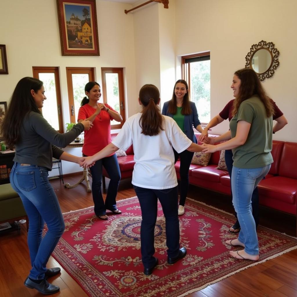 Flamenco Dance in a Kodaikanal Homestay