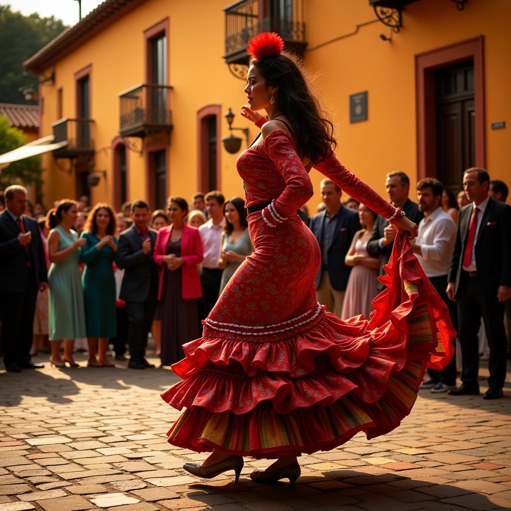 Experiencing a Flamenco performance in Spain