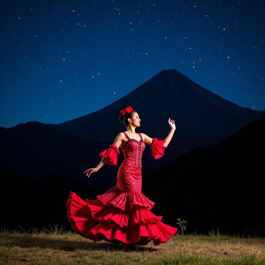 Flamenco Performance in Kundasang