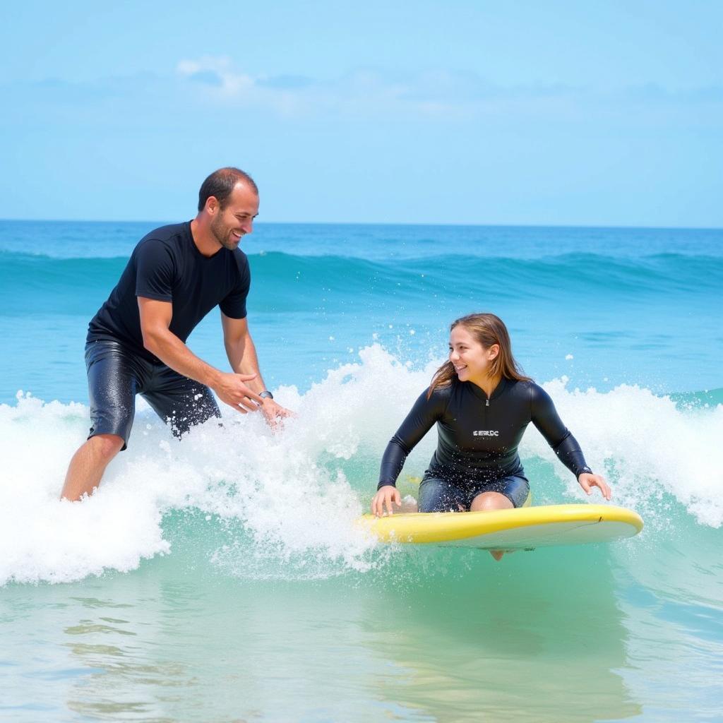 Gold Coast Homestay Surfing Lesson