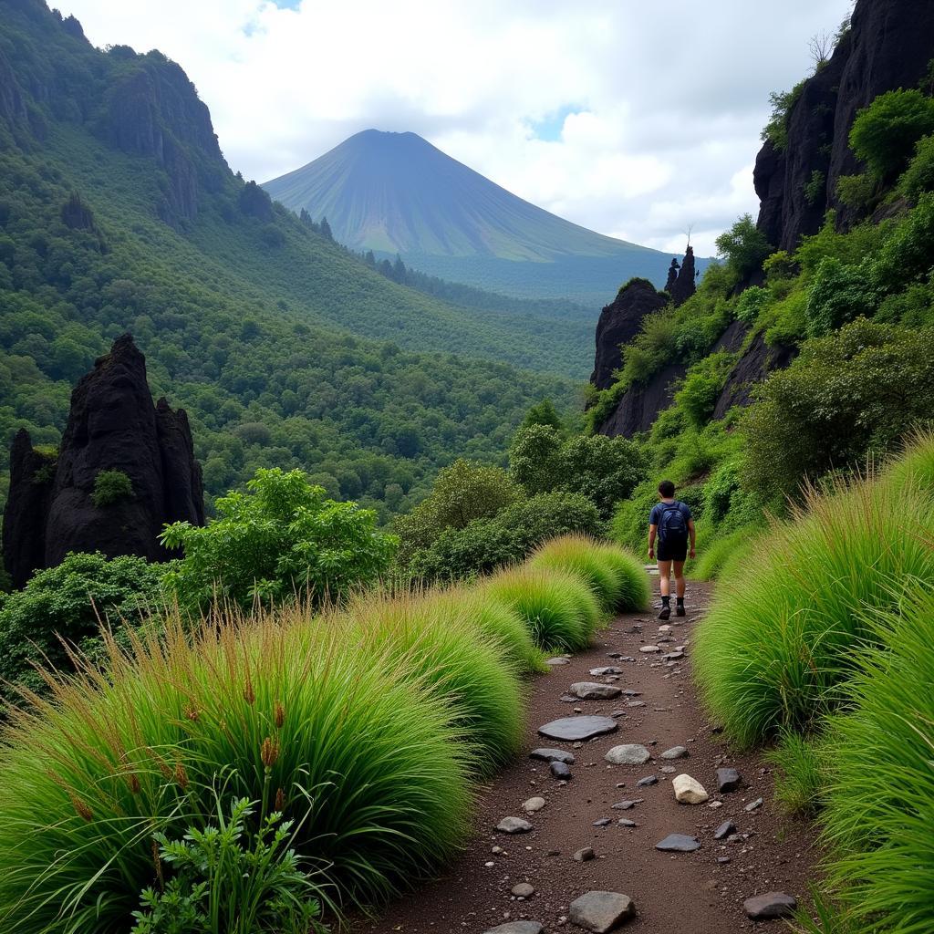 Hiking Trail near Grand Java