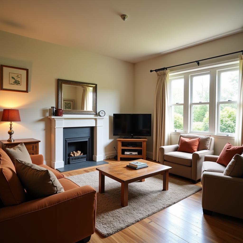 Cozy Living Room in a Greenhill Apartment Homestay