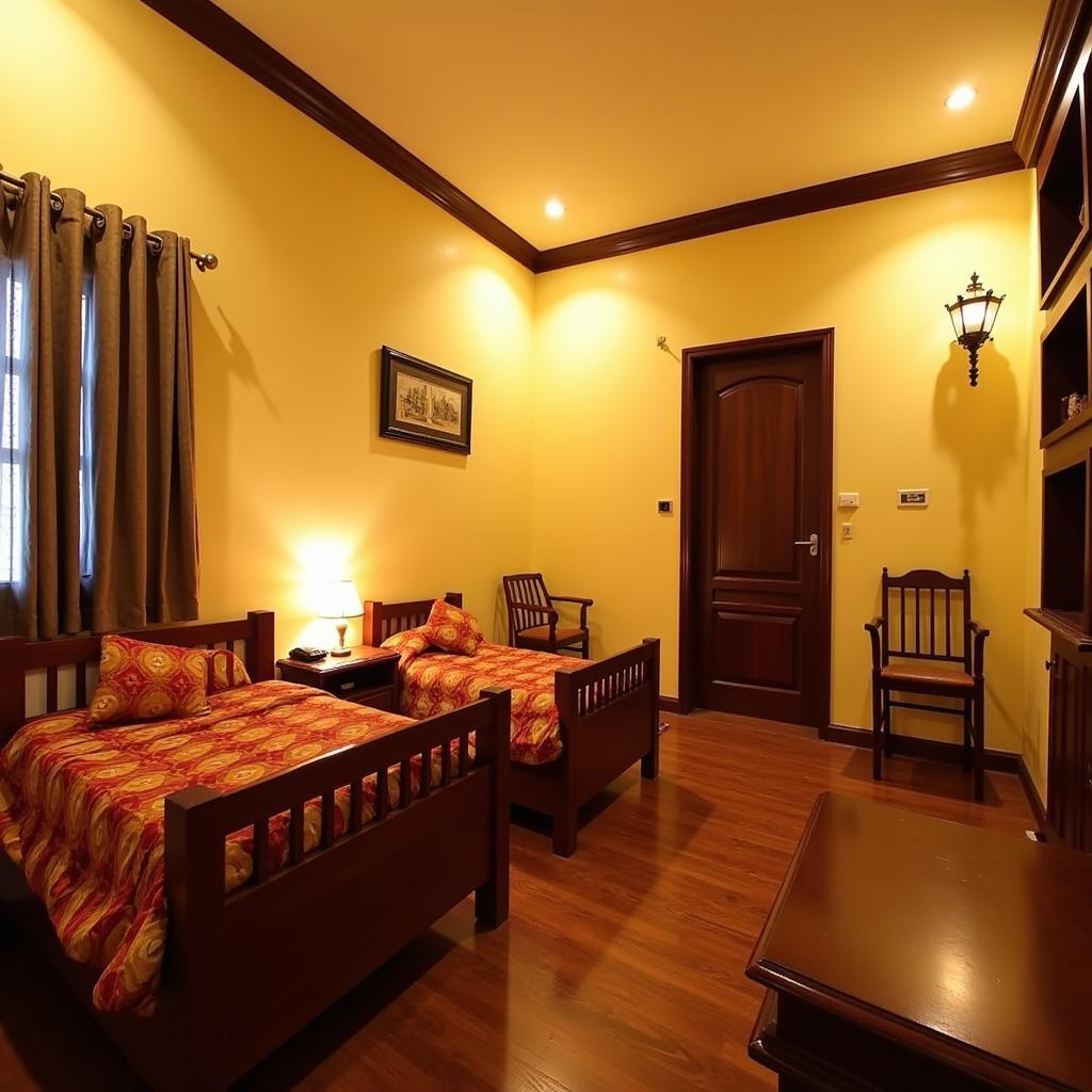 Comfortable Interior Room at Harnam Niwas Homestay