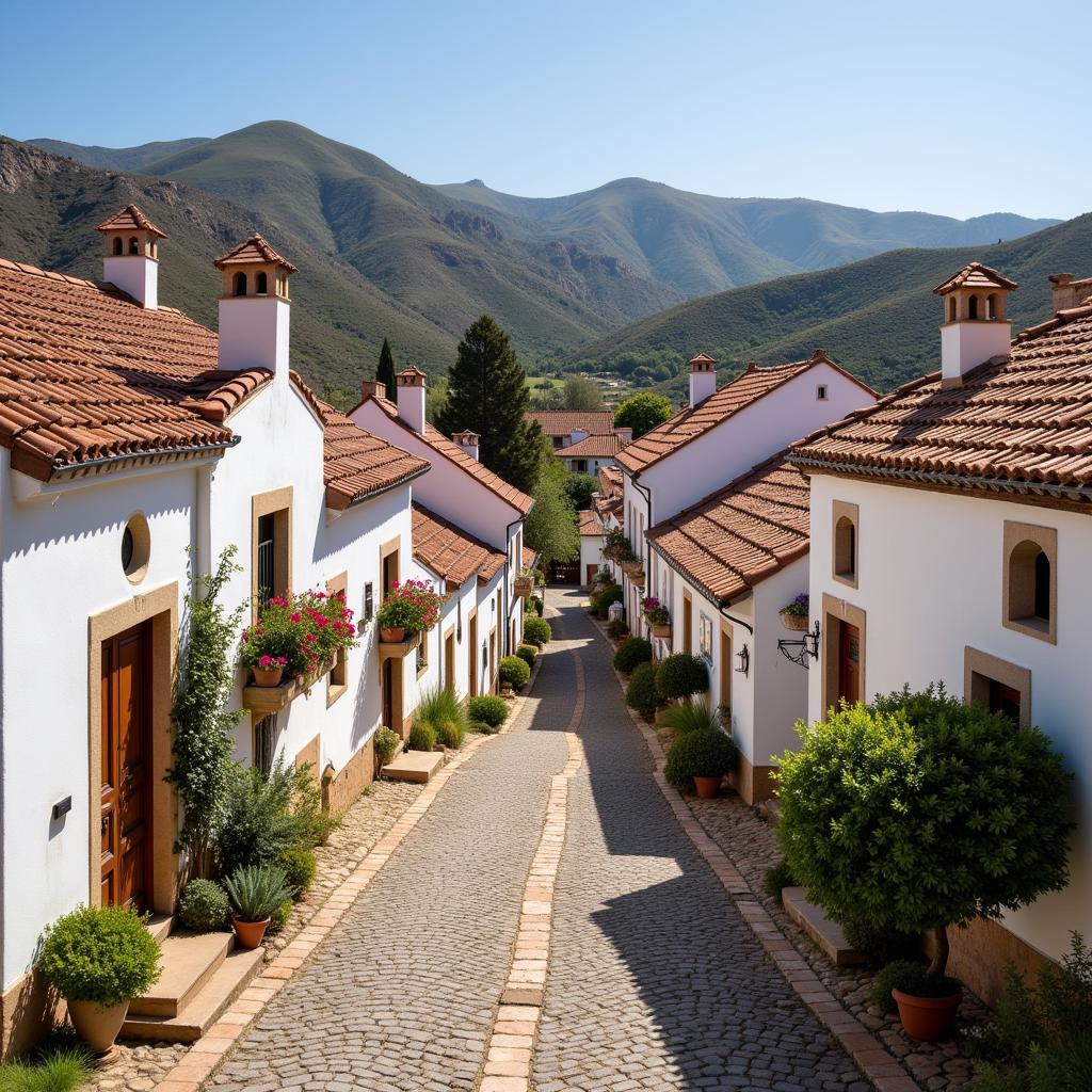 Exploring a Historic Spanish Village