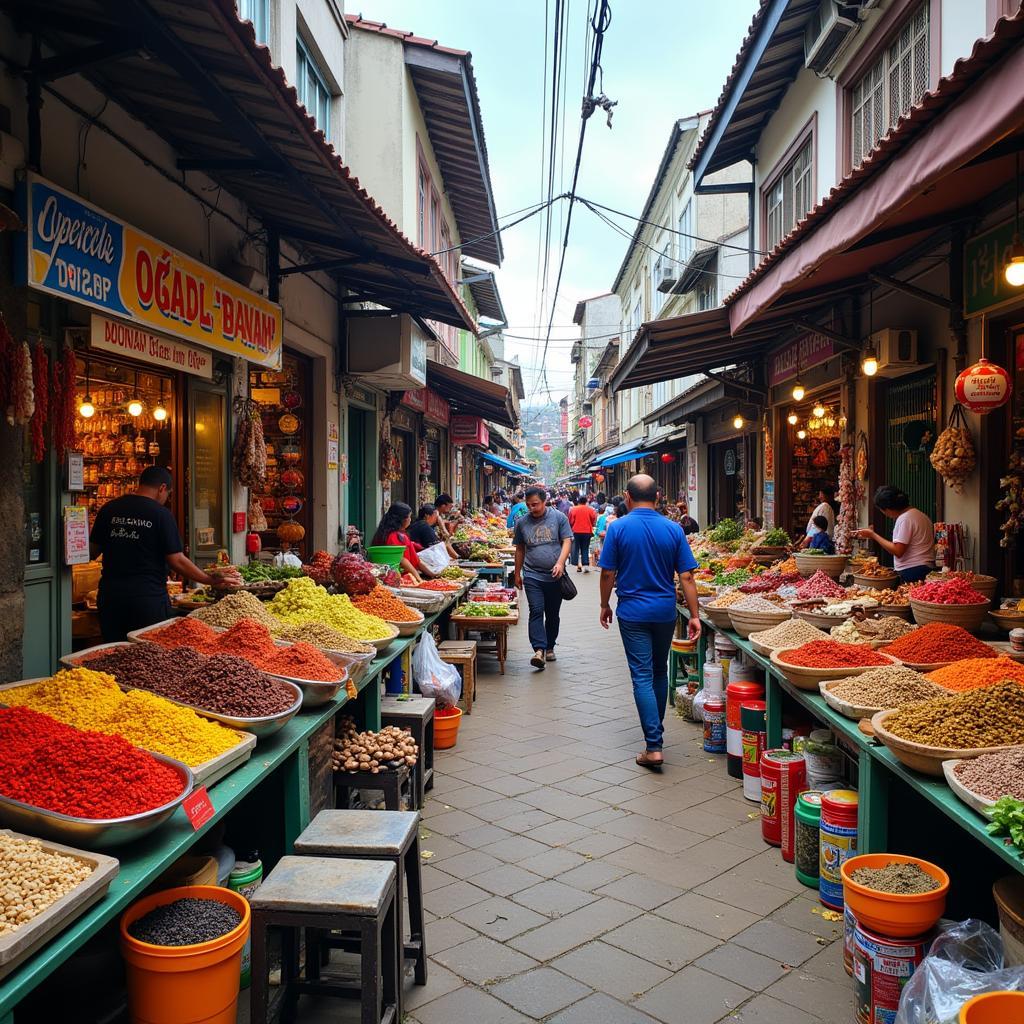 Exploring the local market near Bangi Seksyen 4