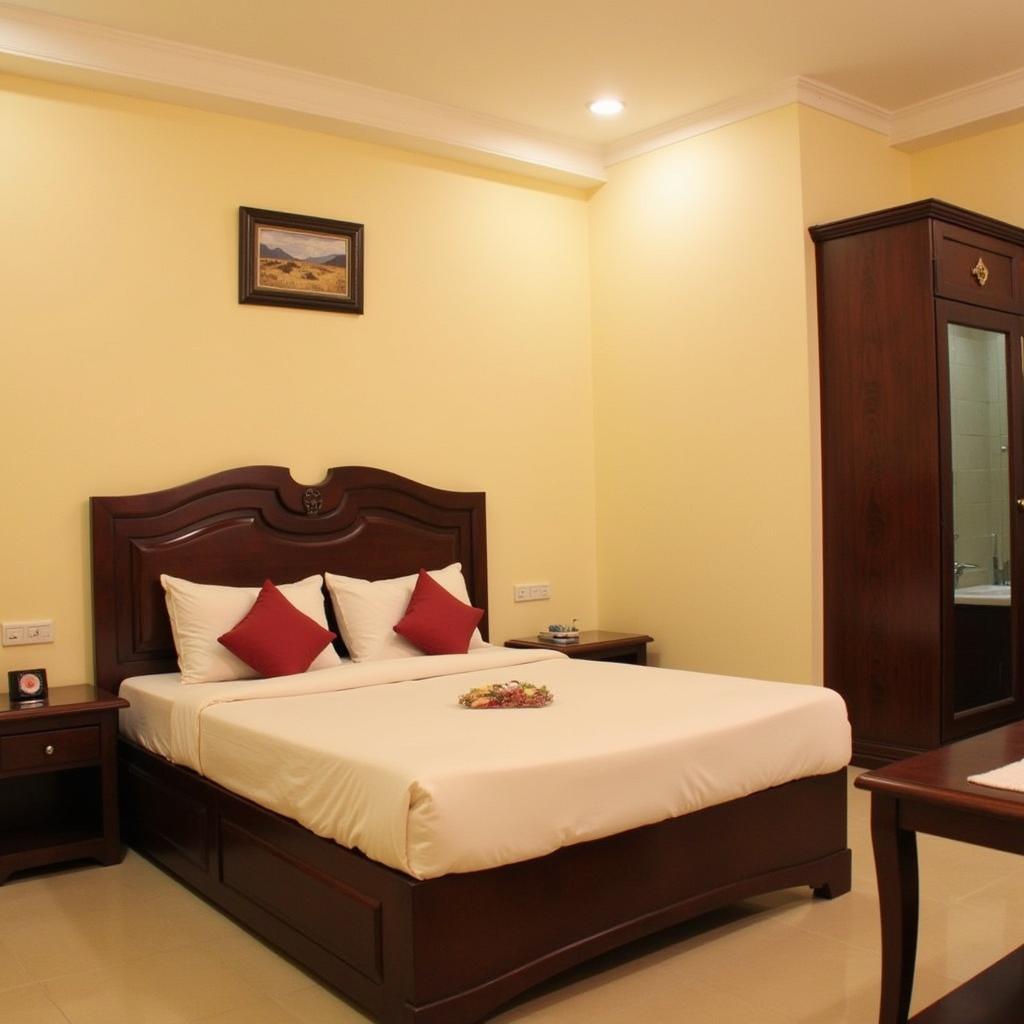 Comfortable and well-equipped bedroom in a JB Bukit Indah homestay