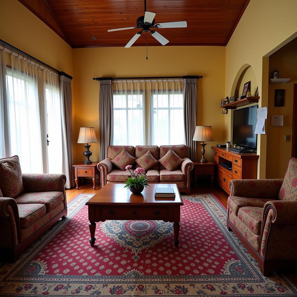 Cozy Living Room in a Kuala Linggi Homestay