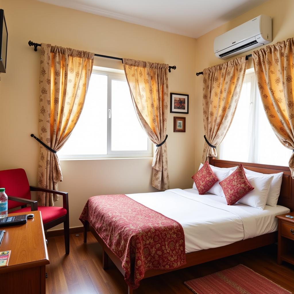 Comfortable and clean room in a Lucknow homestay