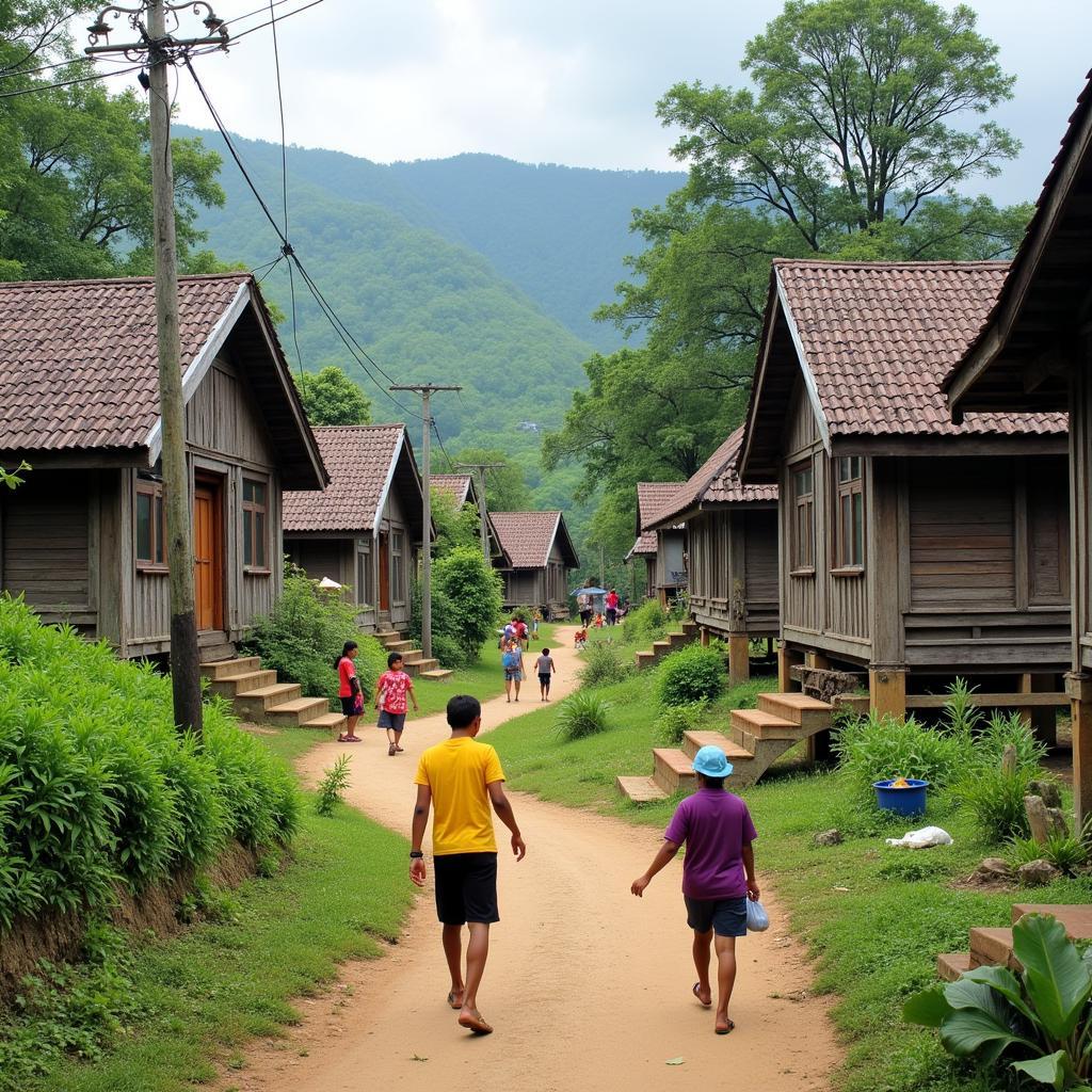 Village Life in SG Itik, Gopeng