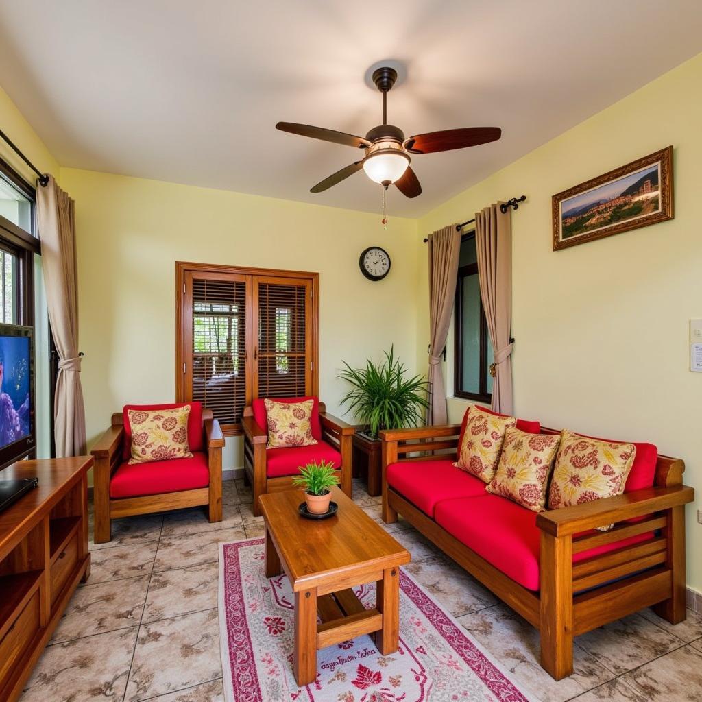 Cozy Living Room in a Taman Bukit Cheng Homestay