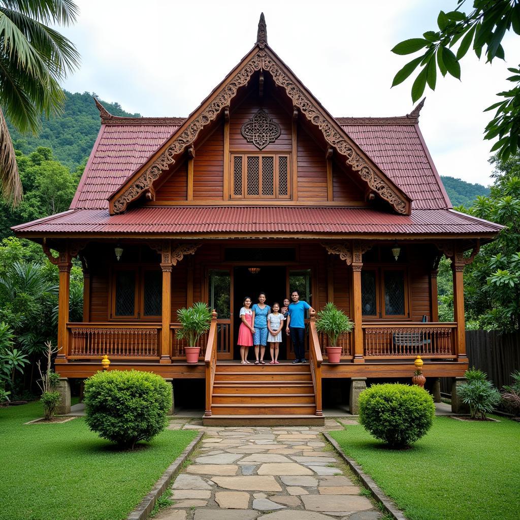 Traditional Malaysian House in Ulu Yam Selangor