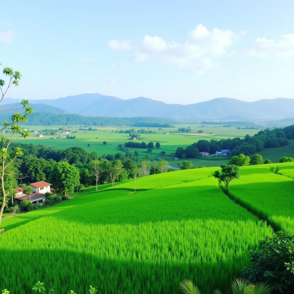 Tranquil Countryside Views from a Homestay in Vinh Nghe An