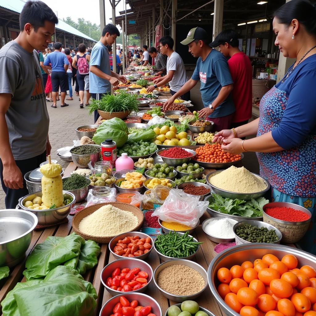 Exploring the Local Market in Indera Mahkota