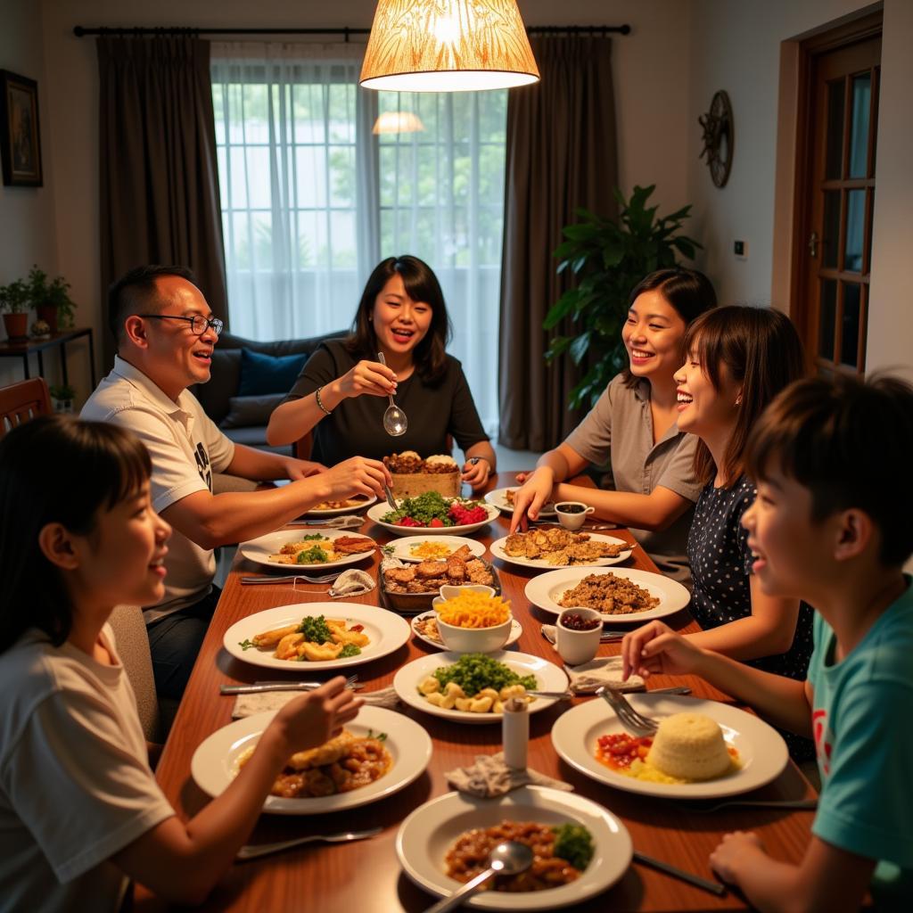 Family Gathering in Ipoh Homestay