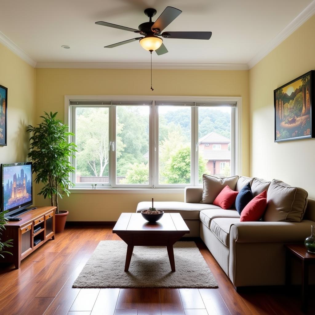 Cozy Living Room in Ipoh Homestay