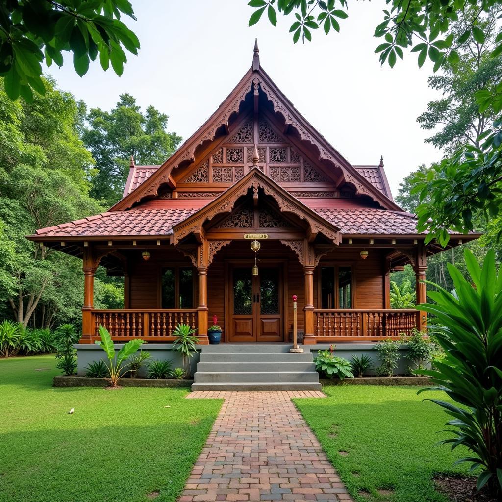 Traditional Malaysian House in Jengka Offering Homestay Experience