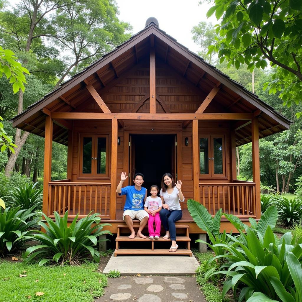 Traditional Malaysian Kampung House Homestay in Selangor