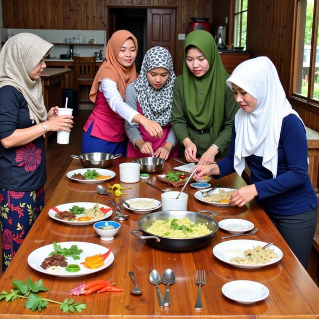 Traditional Malay Cooking Class in a Homestay