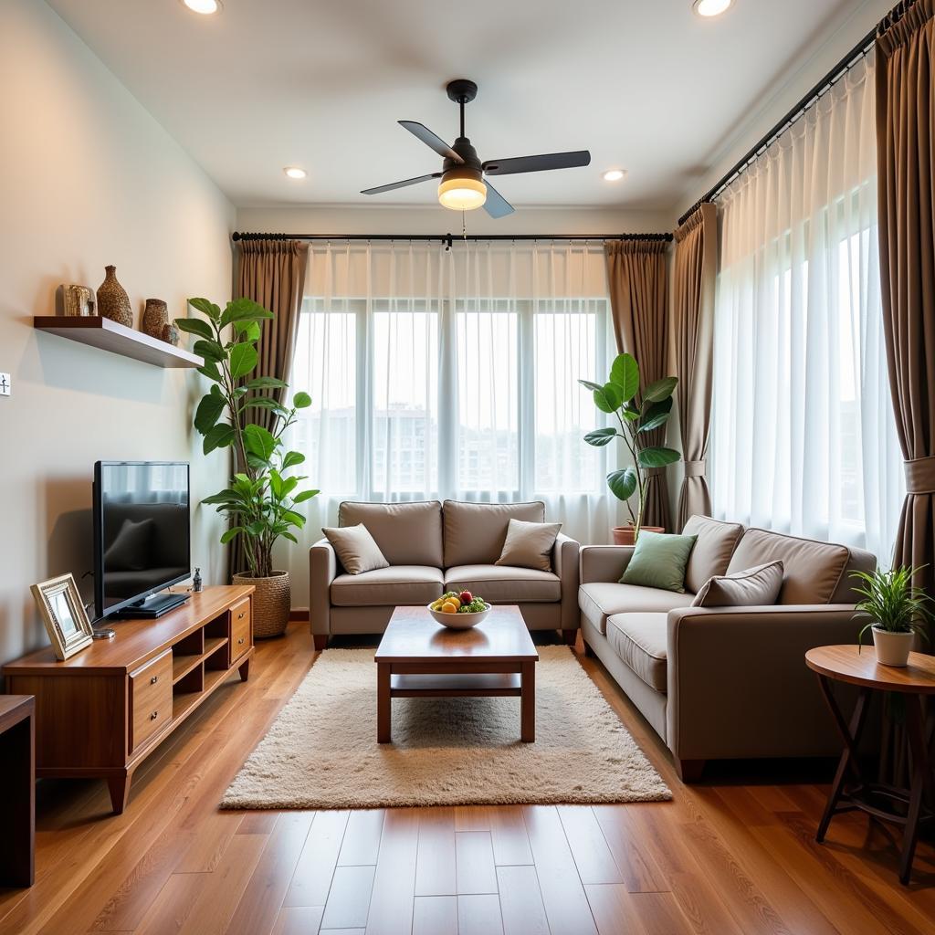 Comfortable and Inviting Homestay Interior