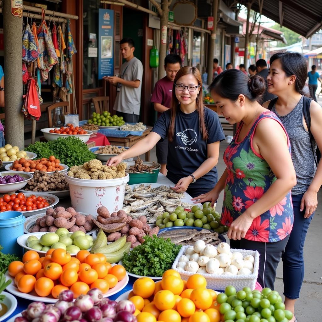 Koh Kood Local Market near Homestay