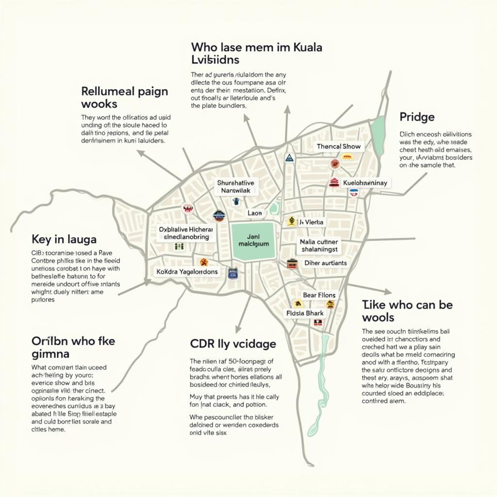 Map highlighting popular homestay locations in Kuala Lumpur