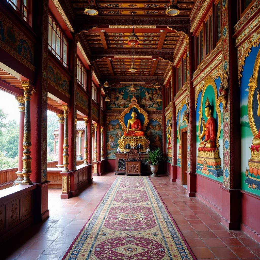 Lachung Monastery Interior