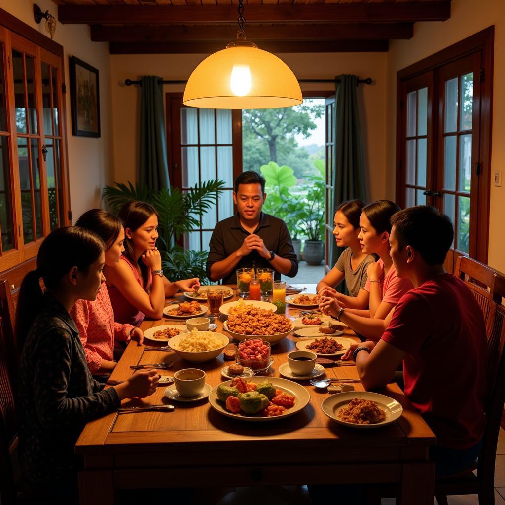 Langkawi Homestay Family Dinner