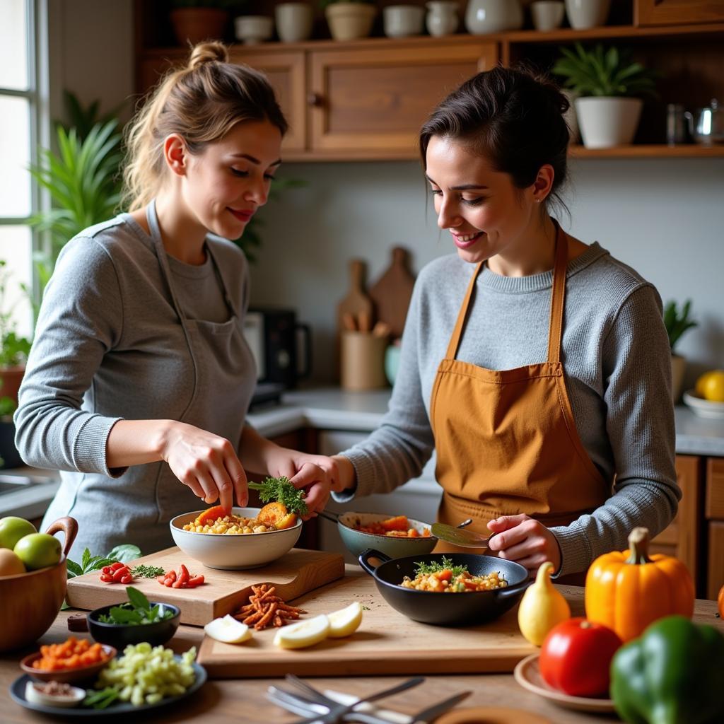 Learning Spanish Cooking in a Homestay