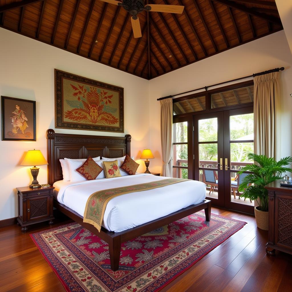 Legian Bali Homestay with Traditional Balinese Decor