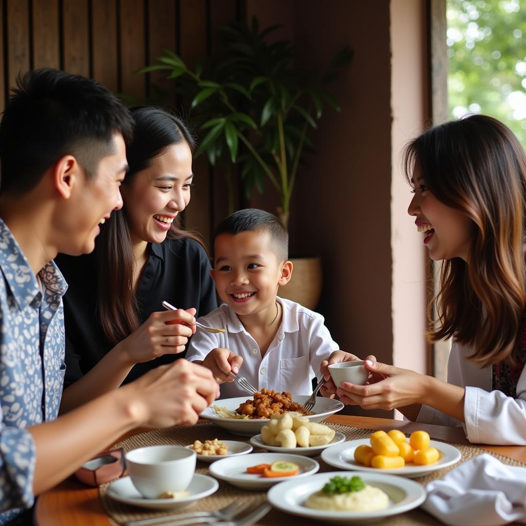 Lenggong Homestay Family Interaction