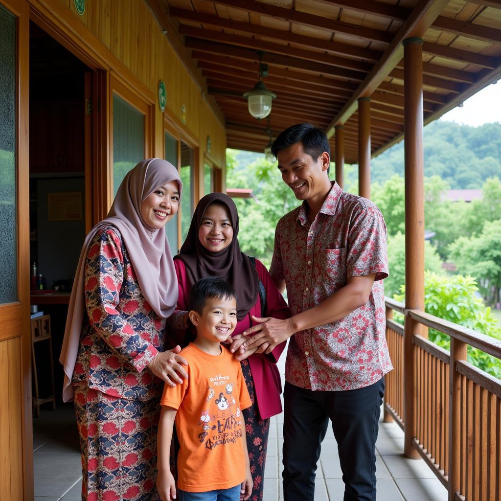 Dusun Family at Cinta Mata Homestay