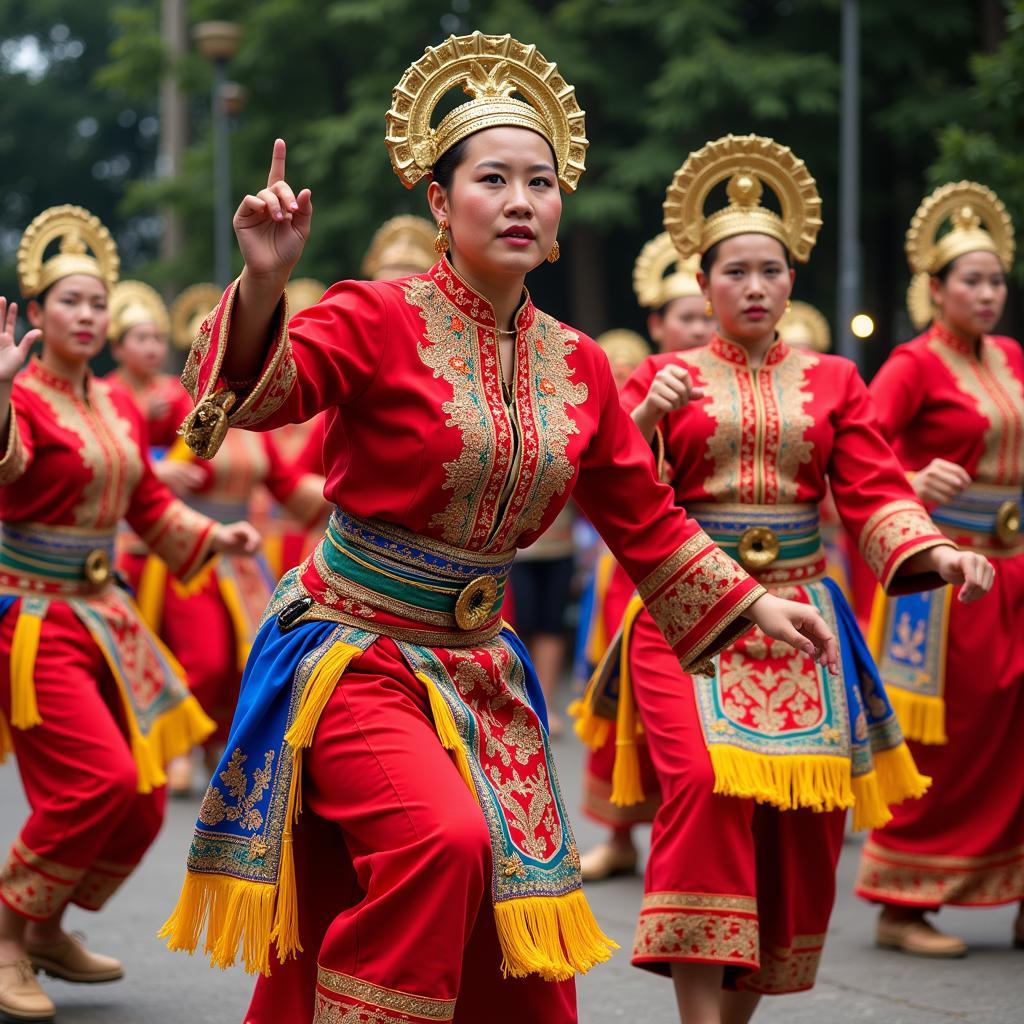 Lun Bawang Cultural Performance