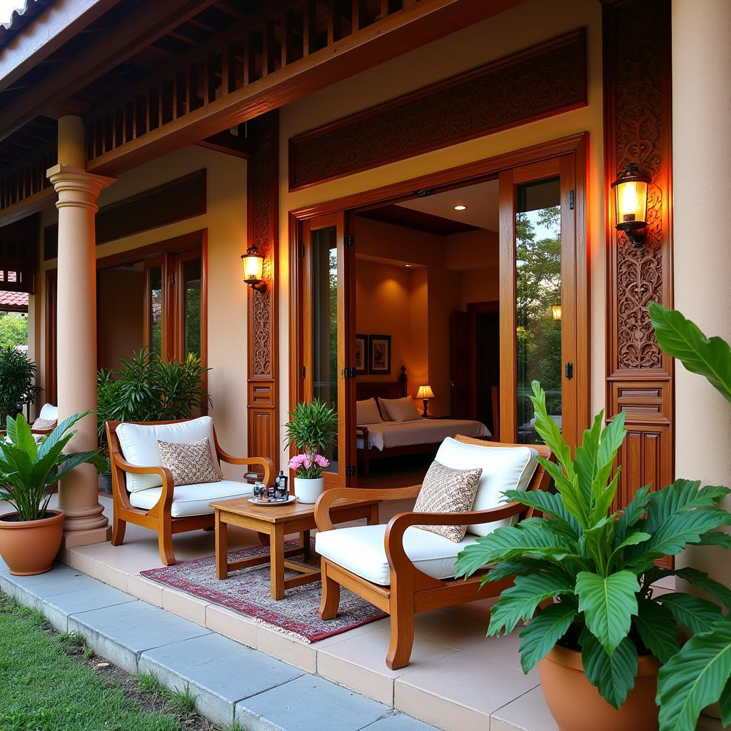 A cozy Malaysian homestay in Sungai Petani, Kedah, showcasing the warm and inviting atmosphere.