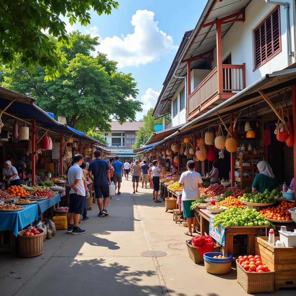 Matang Jaya Local Market